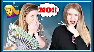 Last to Say No Wins $1000 | Sis vs Sis | Taylor and Vanessa