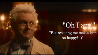 Crowley Rescuing Aziraphale Compilation (S2 Spoilers)!