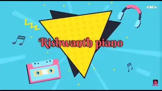 arey Rey song in happy days movie piano cover by Rishwanth reddy