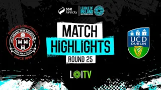 SSE Airtricity Men's Premier Division Round 25 | Bohemians 2-0 UCD| Highlights