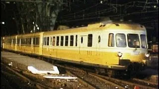 Milano Centrale 1977: Rapido R214 "Le Mont-Cenis" - Autorail X 2770