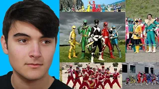 Every Power Ranger Team Up! (Reaction)