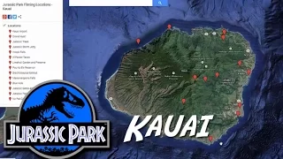 Kauai - Jurassic Park Filming Locations - Info & Map