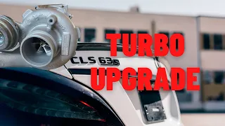 TURBO UPGRADE on the AMG CLS63s W.3