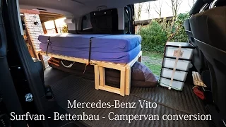 Mercedes-Benz Vito Bus Ausbau Bettenbau Surfvan VanLife