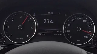 2016 VW Touareg 3.0 TDI Top Speed (1080p 60FPS)