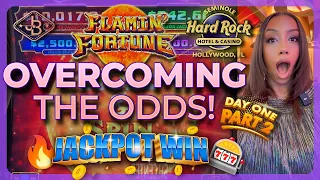 Overcoming the Odds: Jackpot Win on Flaming Fortune Slot! 🎰🔥