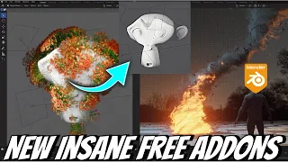 🔥BEST New Insane Free Blender Addons For 2024