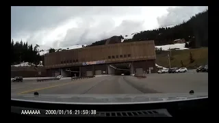 Drive Through the Eisenhower Tunnel | I-70 Colorado