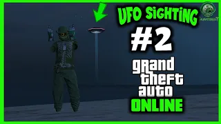 GTA Online - 2nd UFO Sighting Location! - Paleto bay Sunken Spaceship Location