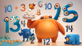 Learn to Counting with cute 3D Endless Numbers!