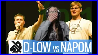 NAPOM vs D-LOW | Shootout Beatbox Battle 2017 | SEMI FINAL *REACTION*