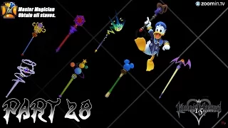 Kingdom Hearts Final Mix 1.5 HD (PS3) Part 28 - Master Magician Trophy