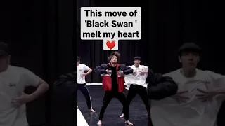 wavvv Move Of ' Black Swan '  Song of BTS 💜#ytshort #kpop #bts #blackswan #viral #dance