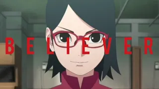 [AMV] Believer × Uchiha Sarada