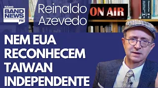 Reinaldo: China praticamente cerca Taiwan em sinal de advertência contra discurso independentista