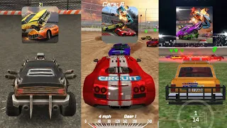 Derby Destruction vs Derby Demolition 2 vs Derby Demolition 3 - Android Derby Game Comparison