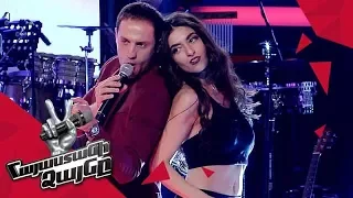 Soulange vs Aram Meliqyan sing ‘Jailhouse Rock’ - Battle – The Voice of Armenia – Season 4