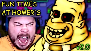 GOLDEN HOMER NIGHT!! | Fun Times at Homer's v2.0 (Custom Night Challenges)