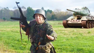 When The German Army Retreats