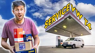 Service am VW T4 (Bulli) - Ölwechsel, Luft-, Pollen- & Dieselfilter tauschen - Einmal alles bitte! 😃