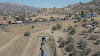 Tehachapi Railfanning, Featuring Drone Footage of the Tehachapi Loop!