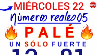 Qué PALÉ y SÚPER para hoy MIÉRCOLES 22/05/2024/ Números para hoy MIÉRCOLES 22 de MAYO/ PALÉ y SÚPER🔥