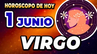 🔥𝐀𝐋𝐆𝐎 𝐈𝐌𝐏𝐀𝐂𝐓𝐀𝐍𝐓𝐄 𝐒𝐔𝐂𝐄𝐃𝐄 𝐇𝐎𝐘😯Virgo♍ Horoscopo de hoy virgo  1 de Junio 2024|MONHI VIDENTE