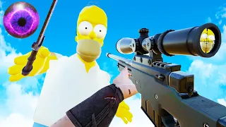I Hunted Homer Simpson in Blade and Sorcery Multiplayer VR!