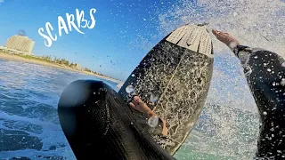 BEST afternoon surf at Scarbs (POV SURF)