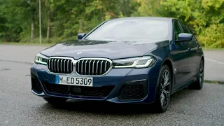 BMW 540i xDrive Sedan 2021 / Внешний вид и интерьер