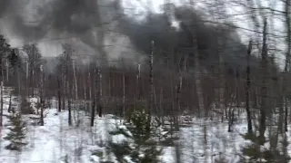 Пожар полыхает склад Дзержинск