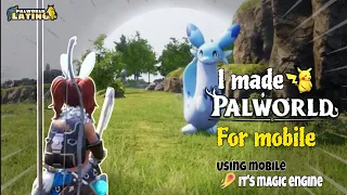 I made Indian Palworld For mobile Using Mobile in its magic and This Happened 🥲 | Hindi Devlog 2