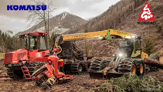 KONRAD HIGHLANDER + KOMATSU 840TX | TEAM CHARLIE | FORESTPEG