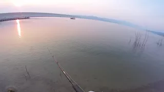 Castaic lake swimbait striper fishing12-15-17