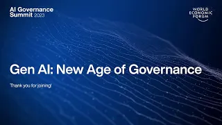 Gen AI: New Age of Governance