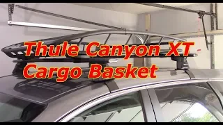 How To Assemble And Install Thule Canyon XT Cargo Basket