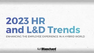 2023 HR and L&D Trends Survey Report