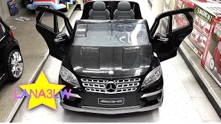 Mercedes ML63 Kids Electric Ride On Car Power Test Drive Toys R Us Popular - Lana3LW