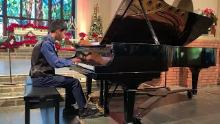Justin Wong playing “Prelude in C Minor” BWV 847 by J.S. Bach