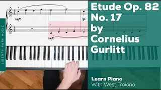 Gurlitt | Etude, Op. 82, No. 17 | Learning Coordination with Counterpoint