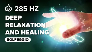 7 Hz Theta Brain Waves + 285 Hz Solfeggio Frequency: Healing Frequencies