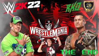 CENA VS ORTON... ONE LAST TIME??? WWE 2K22 "Randy Orton 20th Anniversary" THE END