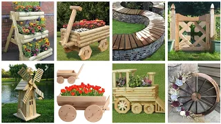 Top 5o  Decorative wooden projects stylish and beautiful wooden collection plant pots ideas