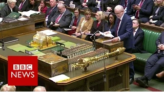 Jeremy Corbyn 'Our NHS is in crisis but the PM is in denial' BBC News