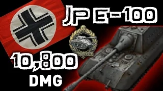 World of Tanks || Jagdpanzer E-100 - 10,800 Damage!