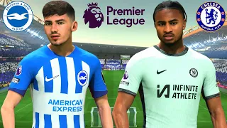 EA FC 24 - Brighton vs Chelsea - Palmer Jackson Nkunku Caicedo - Premier League 23/24 | PS5 | 4K HDR