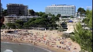 Salou, 4R Salou Park 2017, видео зарисовки в Испании.