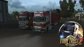 Euro Truck Simulator 2 online ქართულად გიომ გზაში იცქმუტავა 🤢