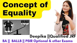 Equality || Types of Equality || Political Theory || Deepika